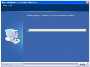 Installing Media Management Database